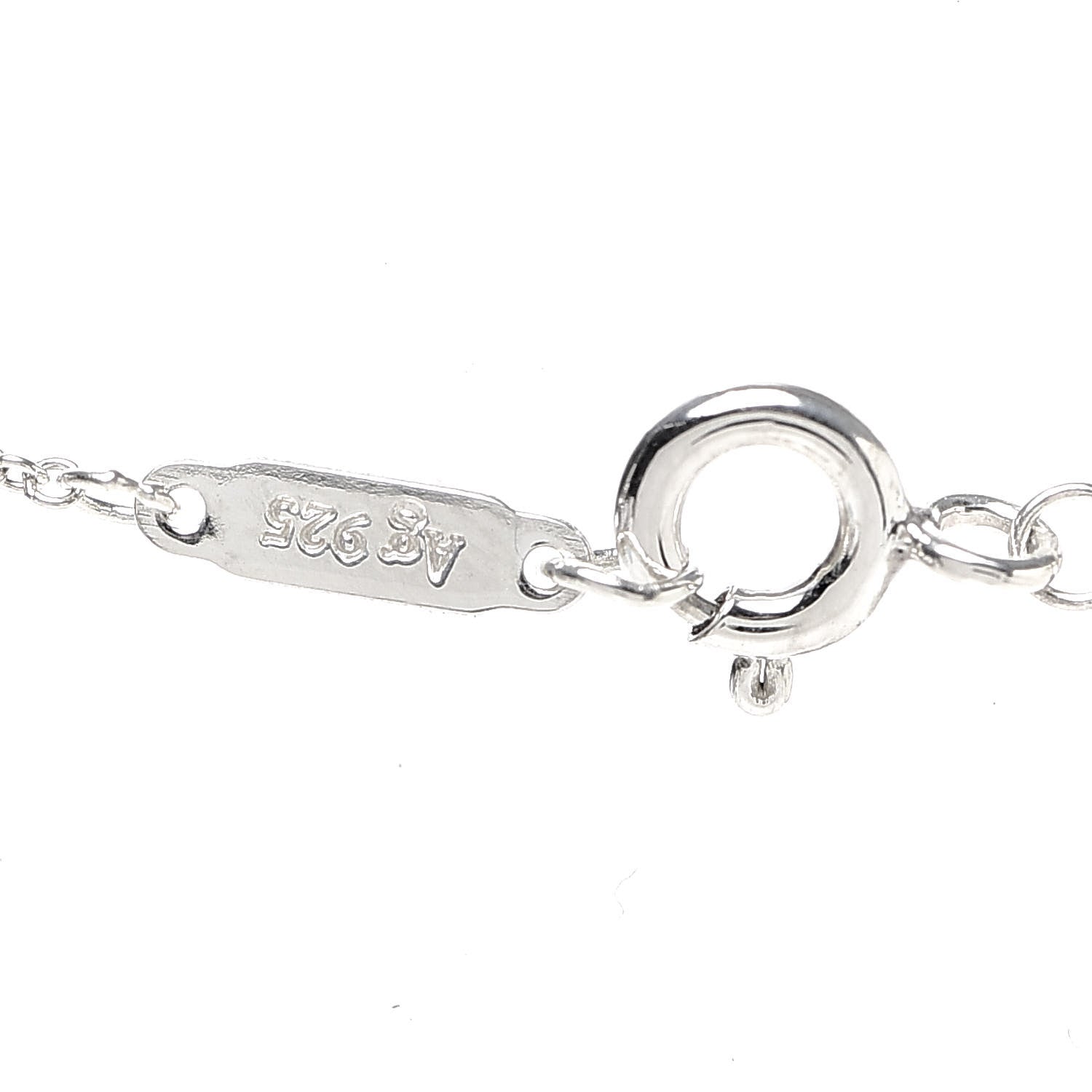 Tiffany Sterling Silver Twist Knot Pendant Necklace 4 of 6