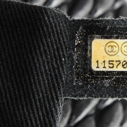 Chanel Vinyl Lambskin Quilted Shoulder Flap Black 7 of 7