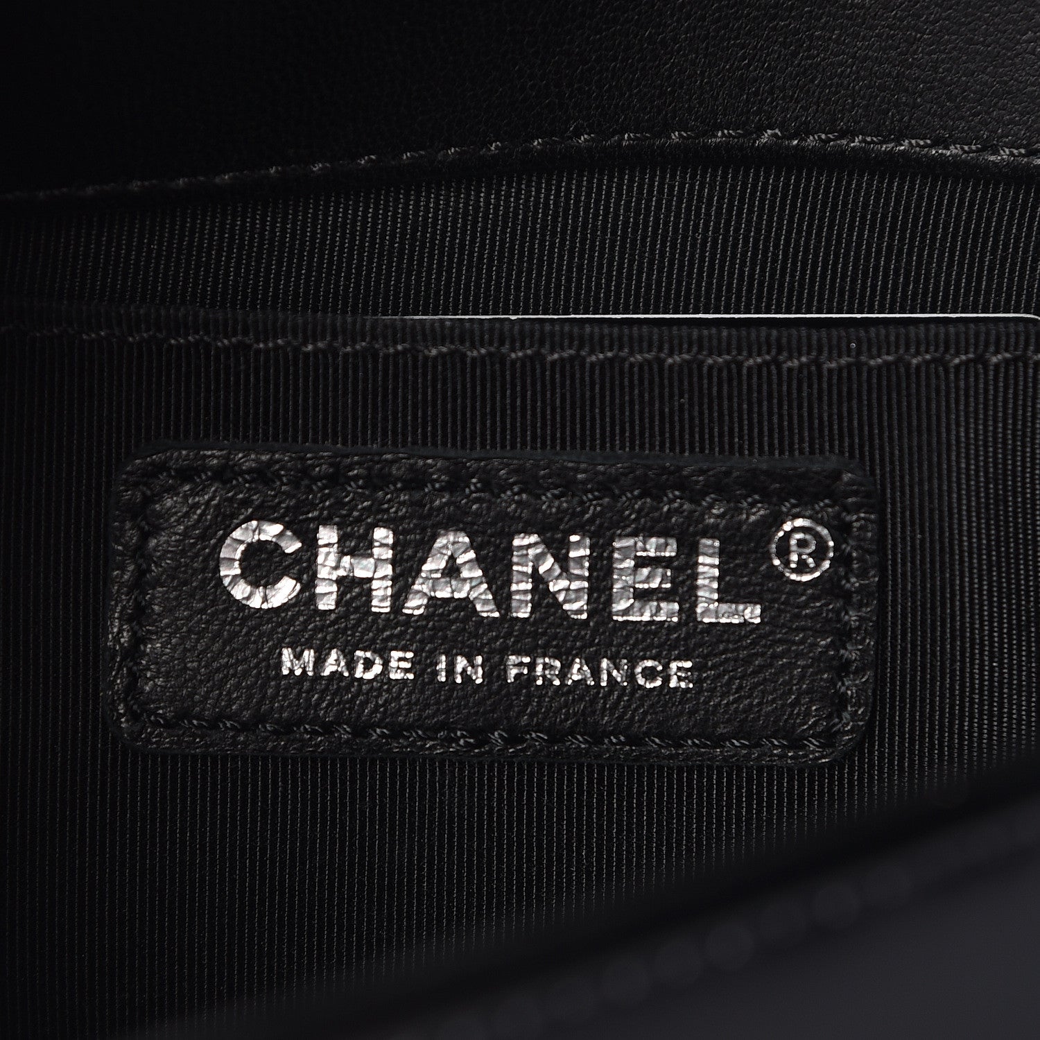 Chanel Glazed Calfskin Small Boy Flap Black 6 of 13