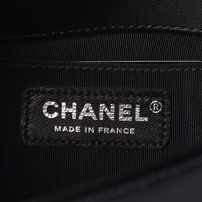 Chanel Glazed Calfskin Small Boy Flap Black 6 of 13