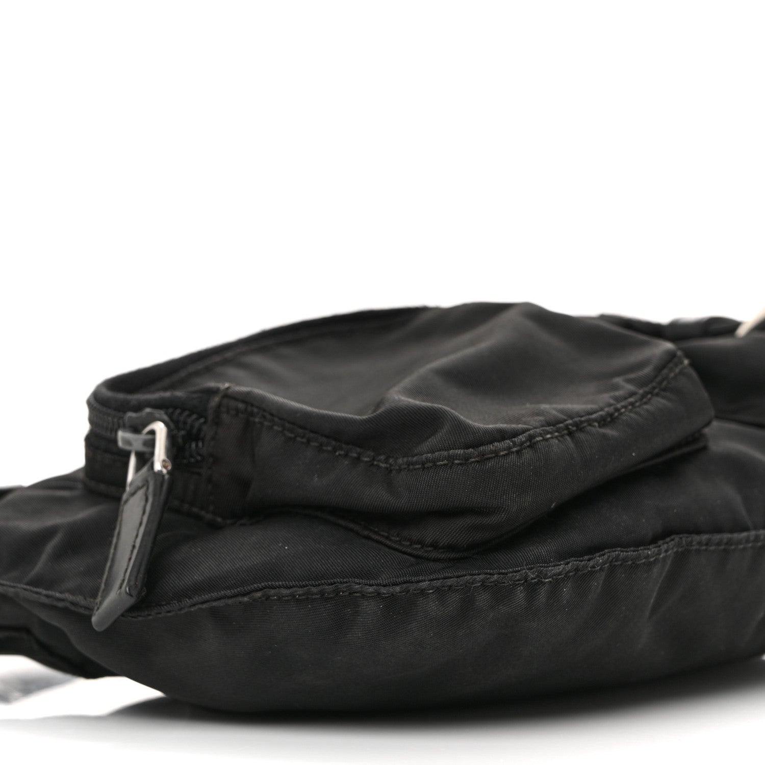 Prada Tessuto Nylon Multi Pocket Belt Bag Black 9 of 13