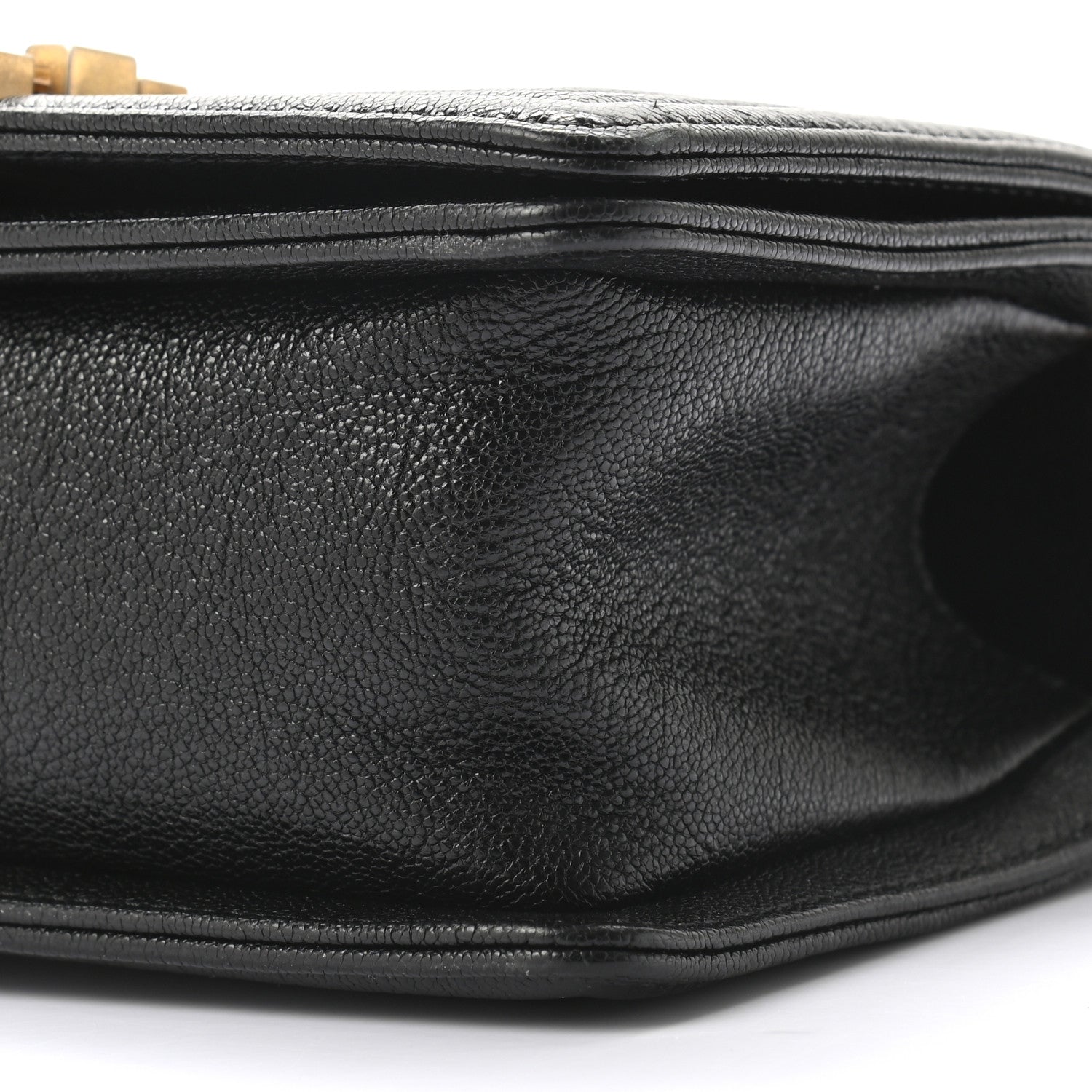 Chanel Caviar Chevron Quilted Small Boy Flap Black 9 of 10