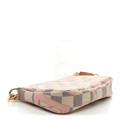 Louis Vuitton Damier Azur Tahitienne Mini Pochette Accessories 4 of 7