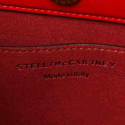 Stella McCartney Eco Alter Nappa Medium Frayme Shoulder Bag Red 6 of 8