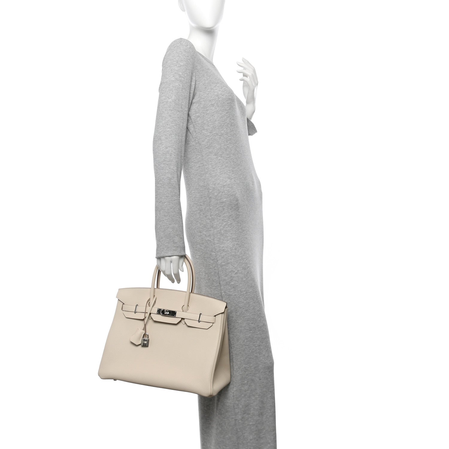Hermes Epsom Birkin 35 Craie 2 of 10
