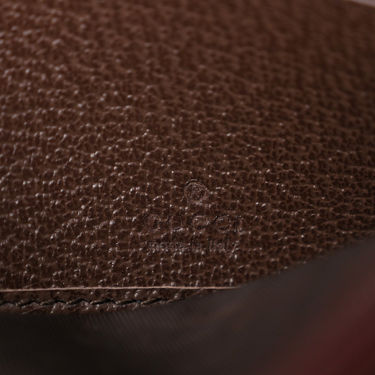 Gucci GG Supreme Monogram Web Ophidia Continental Wallet Brown 6 of 7