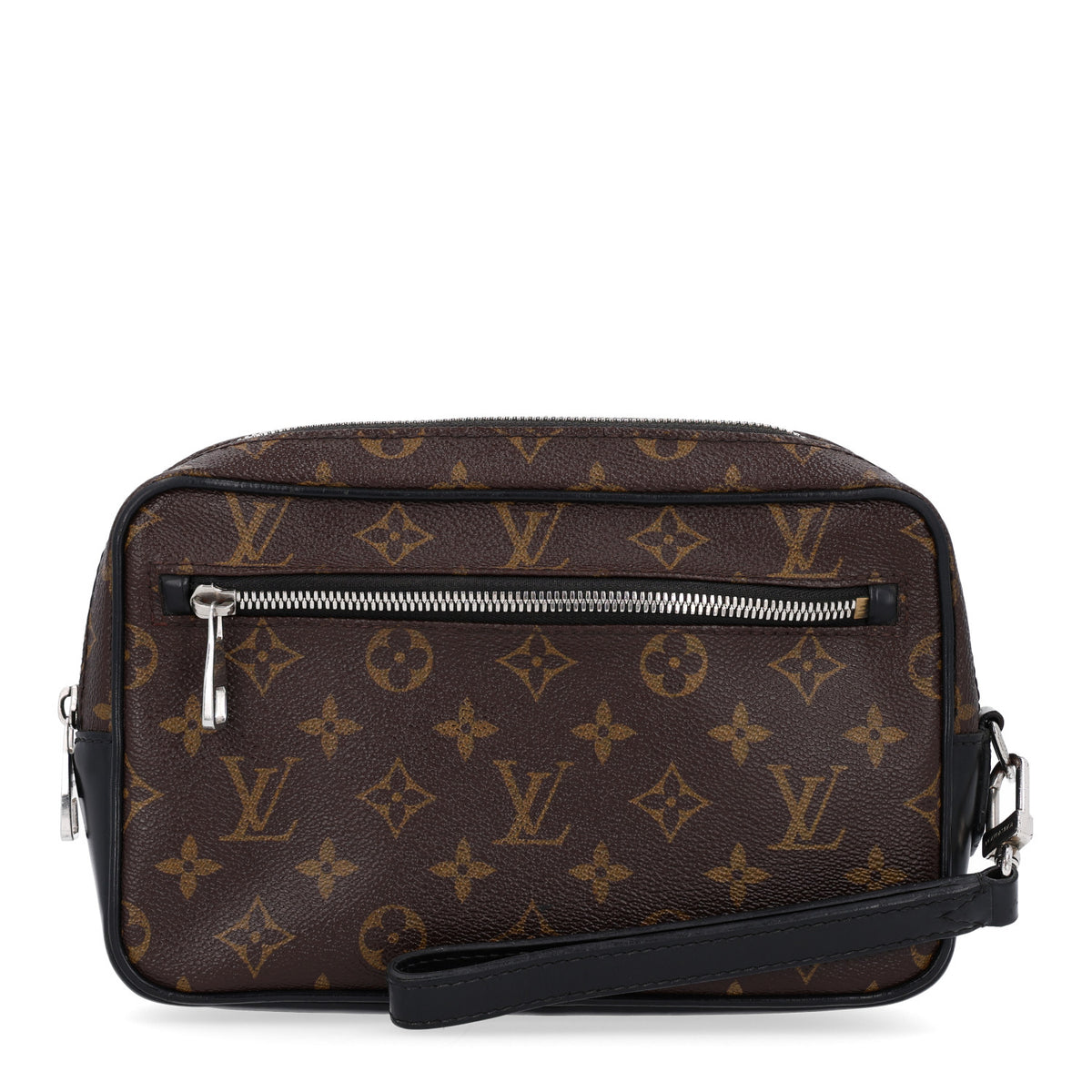 Louis Vuitton Monogram Macassar Kasai Clutch Black 1 of 10