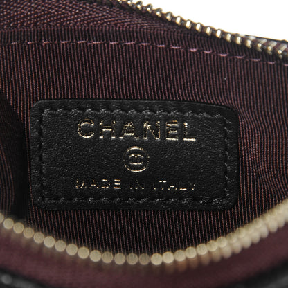 Chanel Caviar Quilted Small Cosmetic Case Black 6 of 7