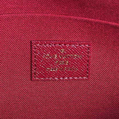 Louis Vuitton Monogram Pochette Felicie Chain Wallet Fuchsia 6 of 10