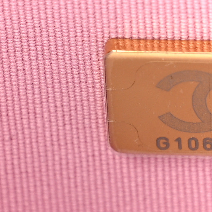 Chanel Lambskin Quilted Small Hobo Bag Pink 7 of 9