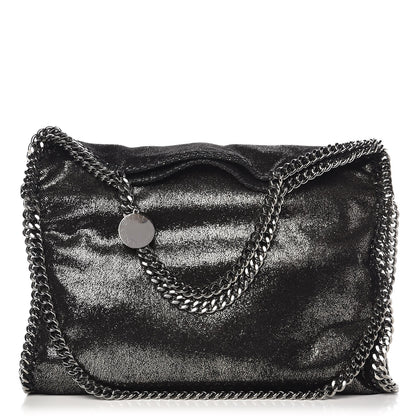 Stella McCartney Shaggy Deer Falabella Fold Over Tote Ruthenium 1 of 8