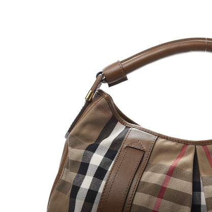 Burberry House Check Hobo Brown 9 of 9