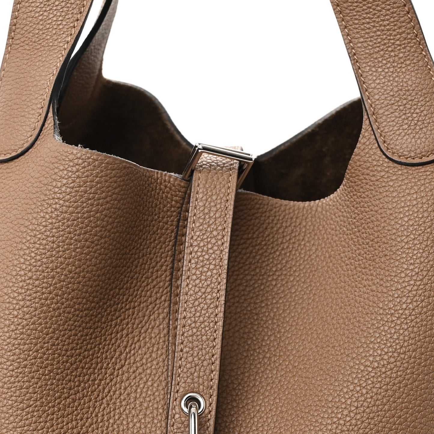 Taurillon Maurice Picotin Lock 22 MM Beige De Weimar