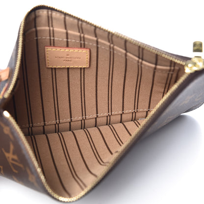 Louis Vuitton Monogram Neverfull MM GM Pochette 5 of 9
