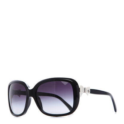 Chanel CC Bow Sunglasses 5171 Black White 1 of 8