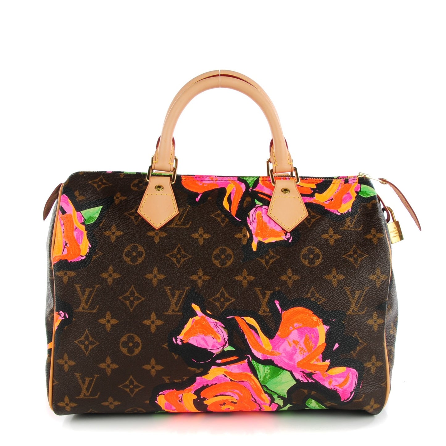 Monogram Roses Speedy 30