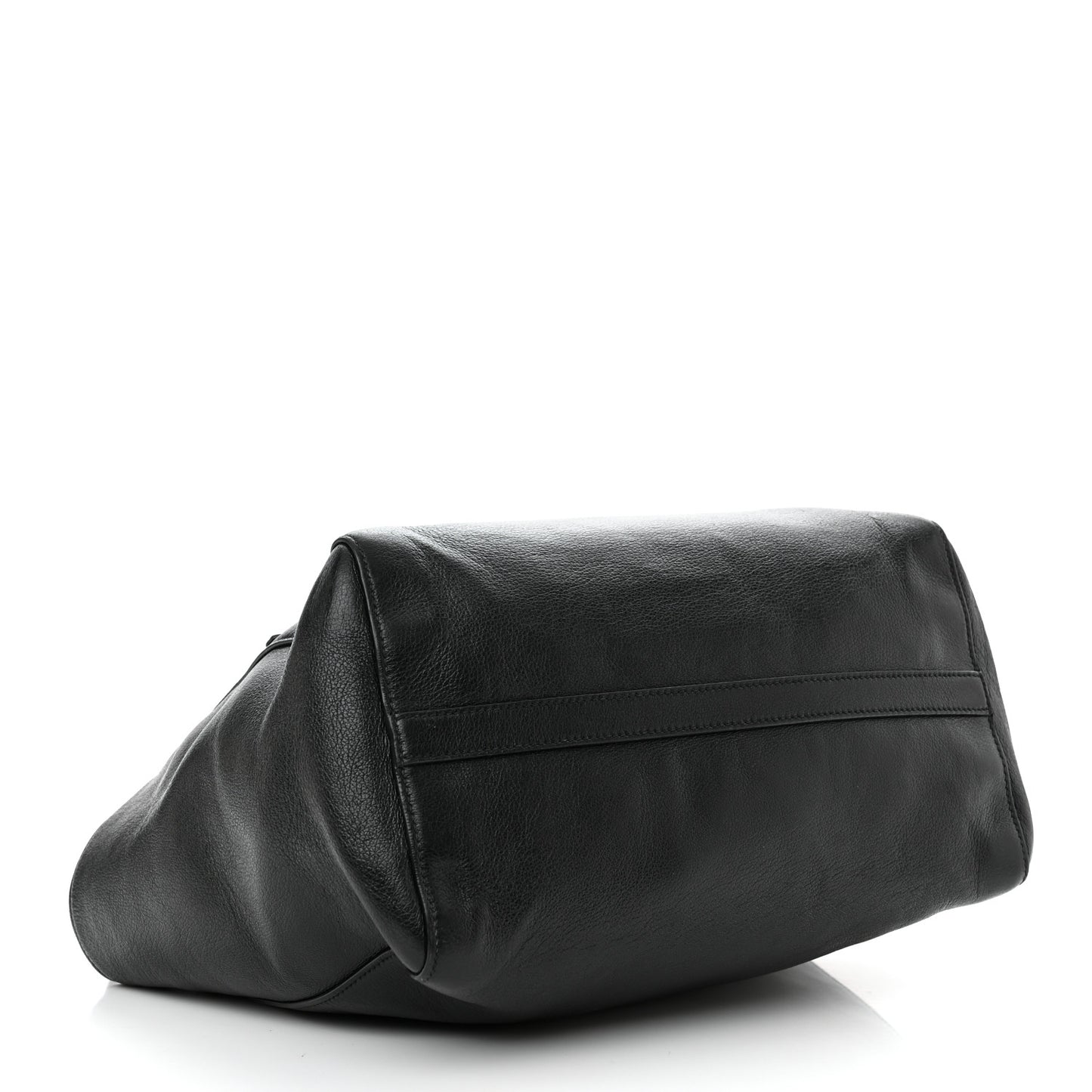 Calfskin Front Pocket Tote Black