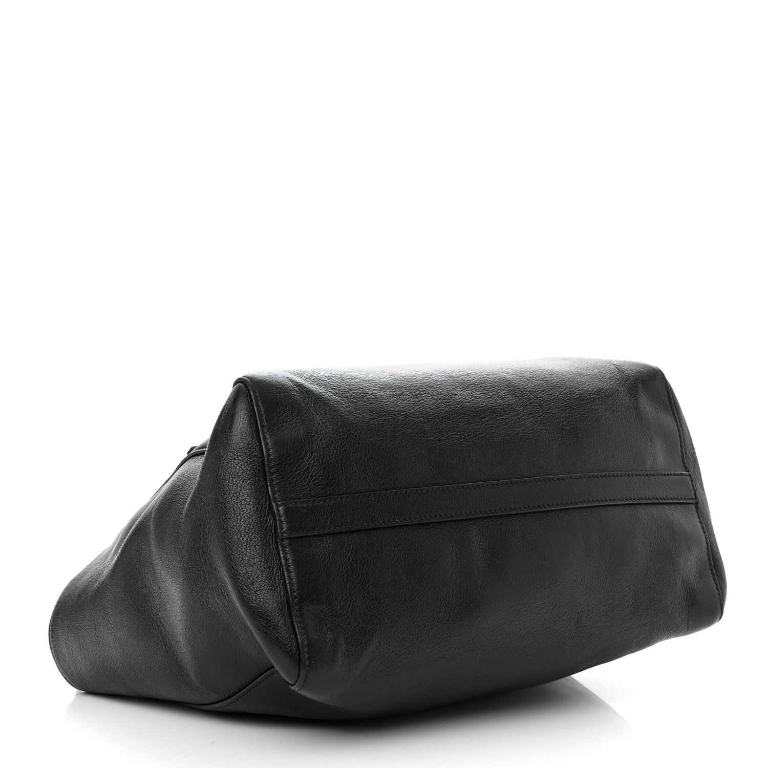 Prada Calfskin Front Pocket Tote Black 4 of 11