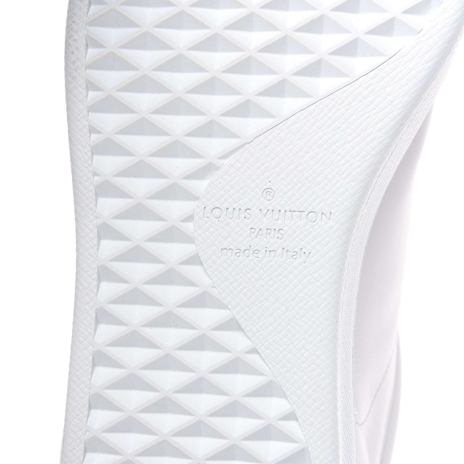 Louis Vuitton Calfskin Luxembourg Sneakers 10 White Red Blue 8 of 10