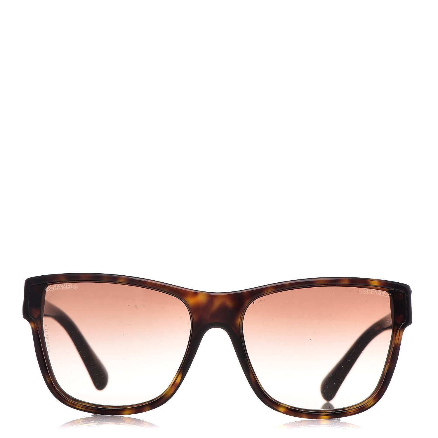 Chanel Acetate Butterfly Sunglasses 5386 Dark Tortoise 2 of 7