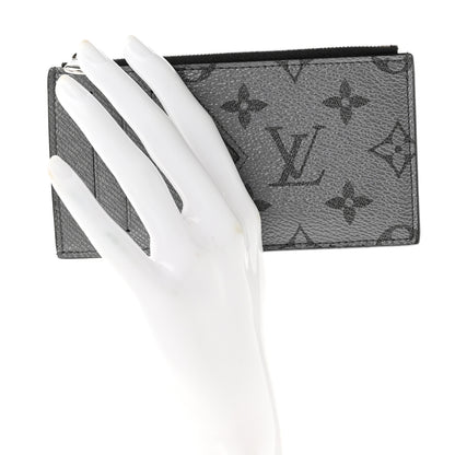 Louis Vuitton Taigarama Coin Card Holder Gunmetal 2 of 7