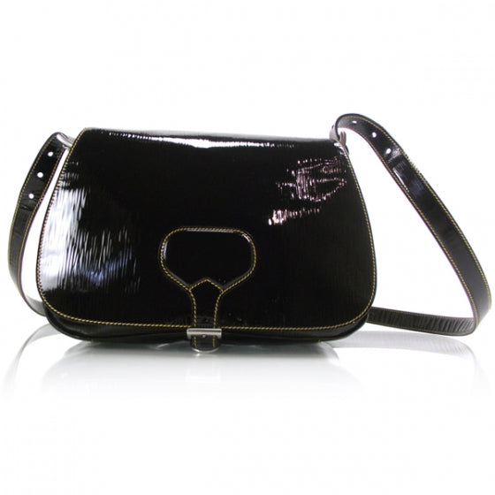 Prada Vernice Messenger Black 1 of 10