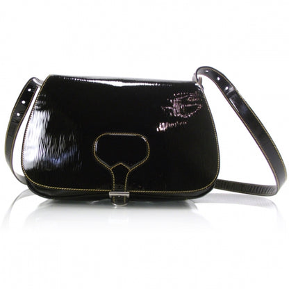 Prada Vernice Messenger Black 1 of 10