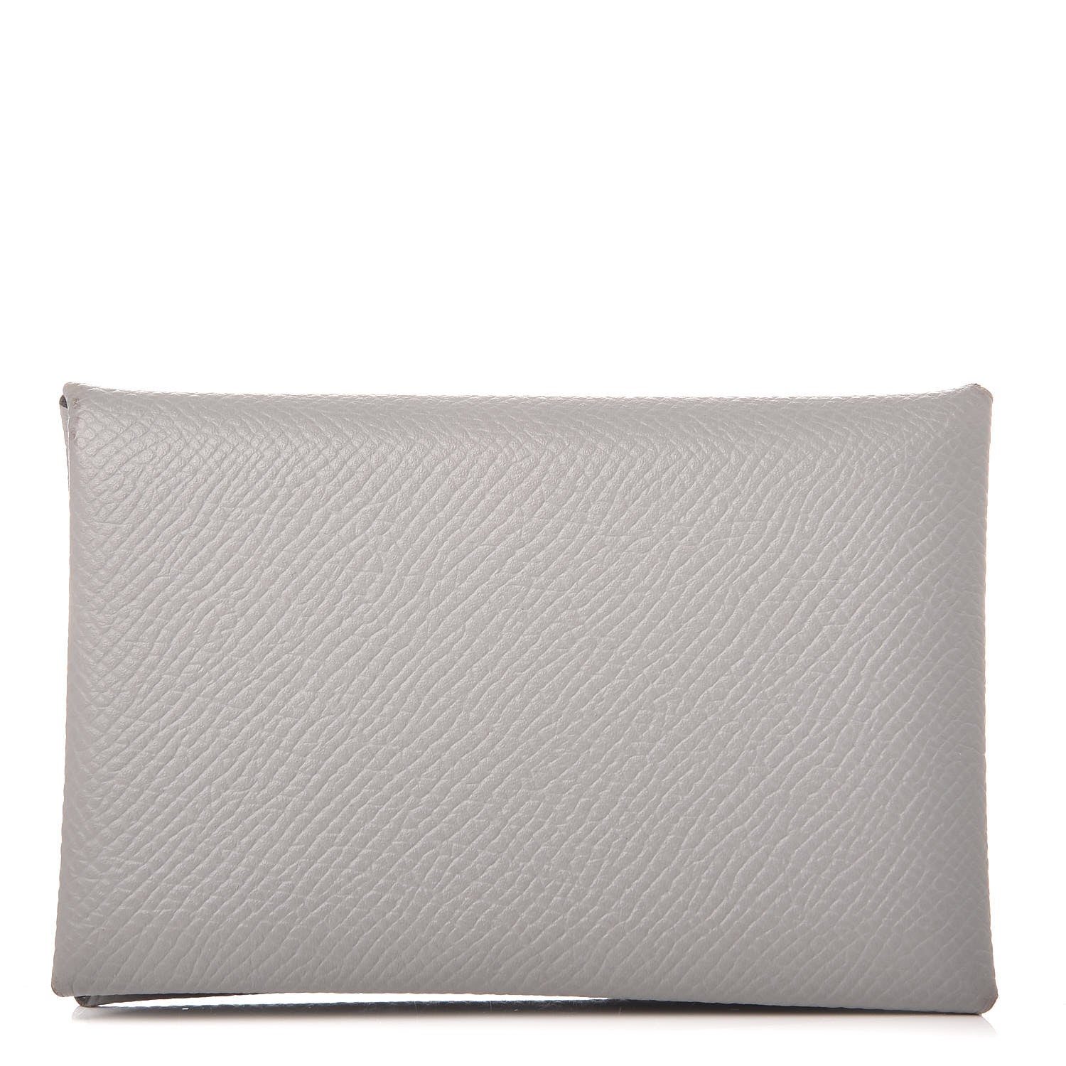Hermes Epsom Calvi Card Case Bleu Glacier 1 of 8