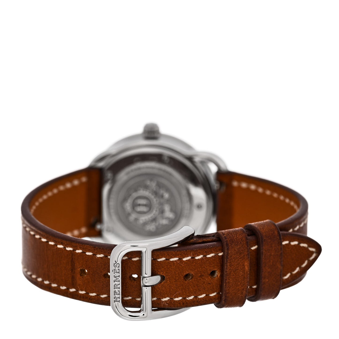 Stainless Steel Barenia 28mm Arceau Quartz Watch Fauve