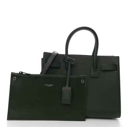 Saint Laurent Grain De Poudre Baby Sac De Jour Dark Pine 3 of 14