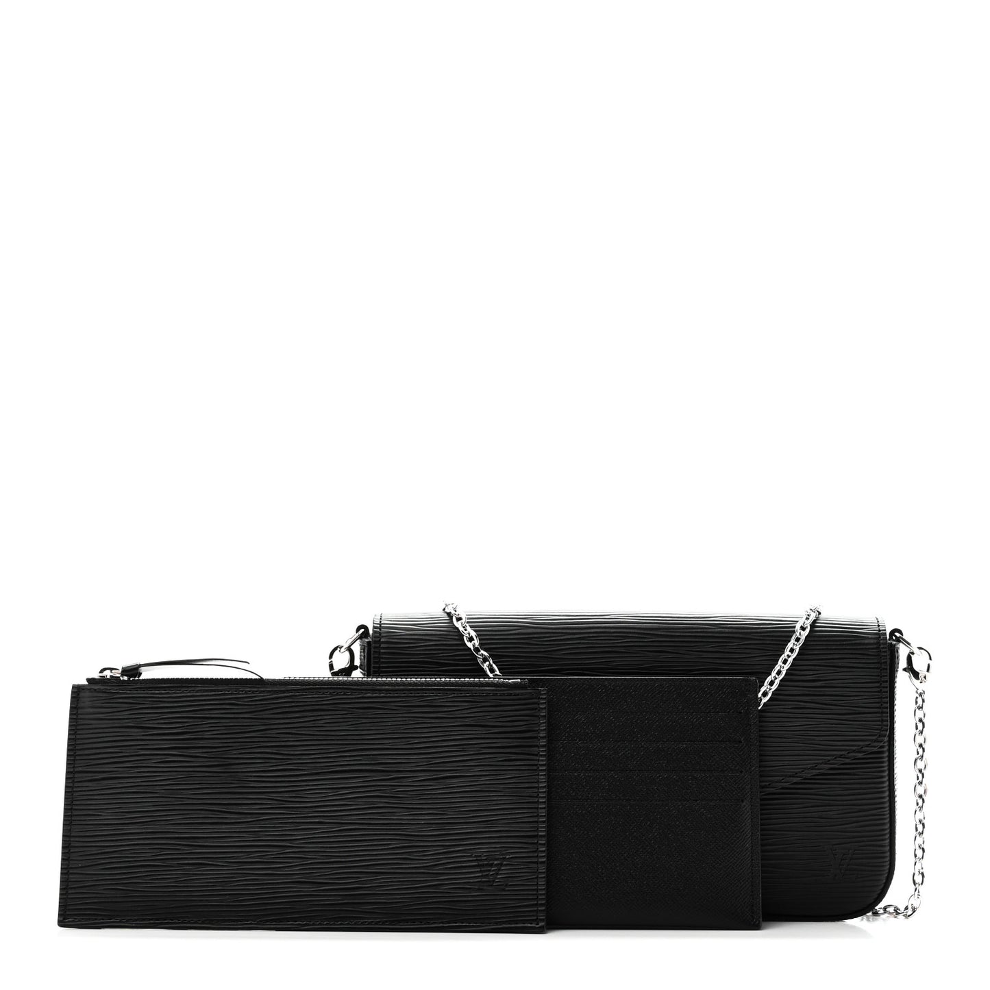 Epi Pochette Felicie Black