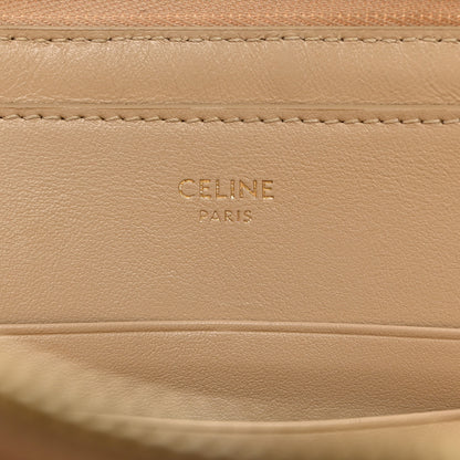 Celine Calfskin Quilted C Charm Pouch Nude 6 of 8