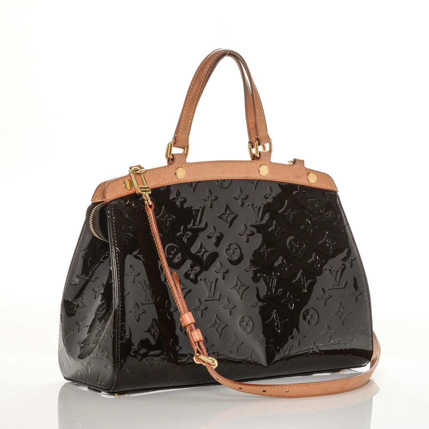 Louis Vuitton Vernis Brea MM Amarante 3 of 6