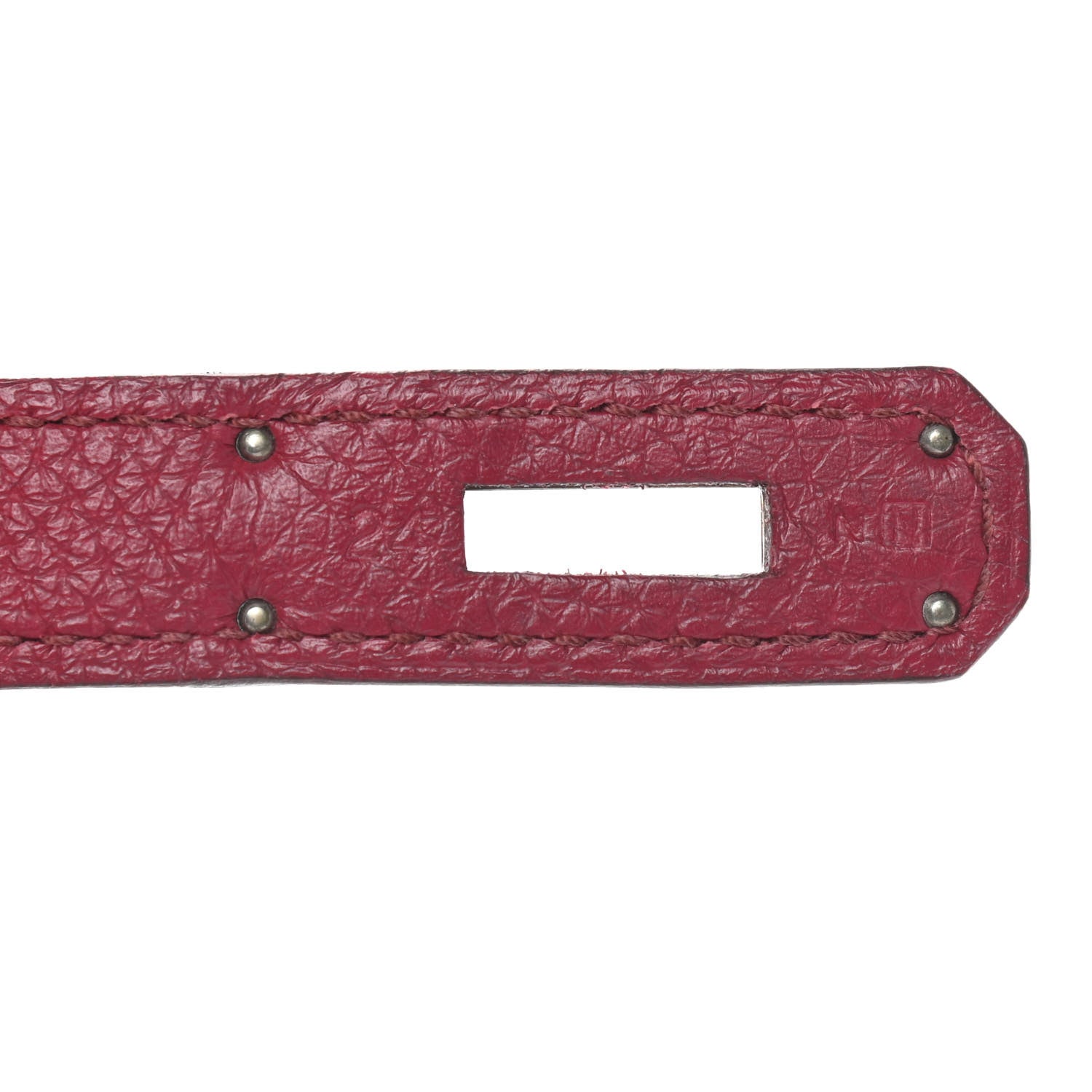 Hermes Togo Kelly Retourne 32 Rubis 13 of 25