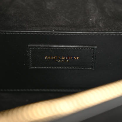 Saint Laurent Calfskin Classic Baby Duffle Black 6 of 11