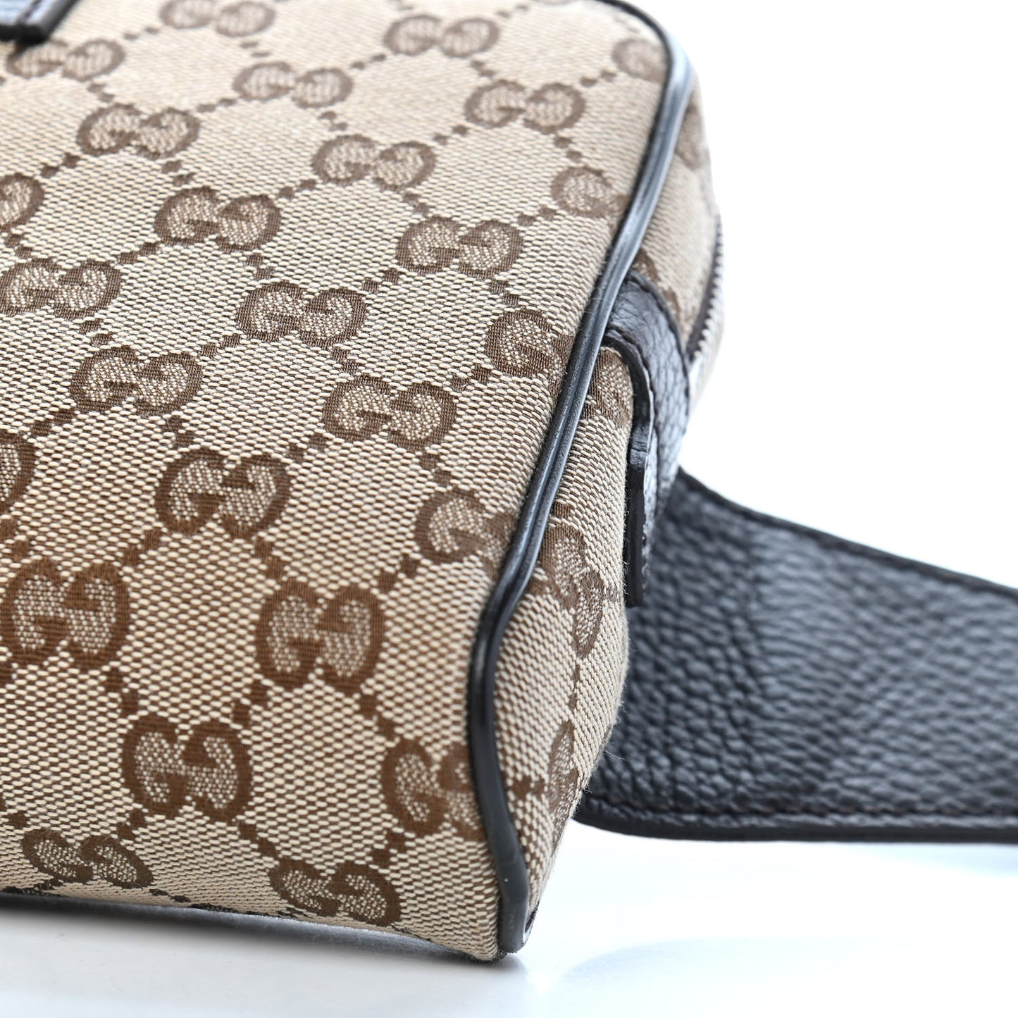 Monogram Belt Bag Dark Brown