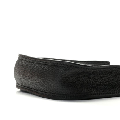 Hermes Taurillon Clemence Evelyne TPM Black 7 of 8