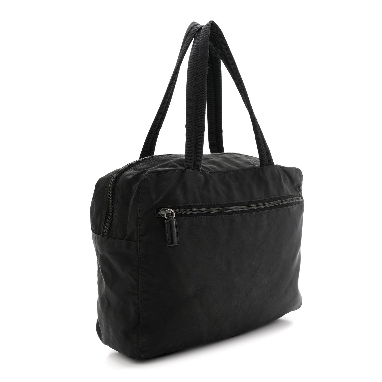 Prada Tessuto Nylon Shoulder Bag Black 1876415 – FASHIONPHILE