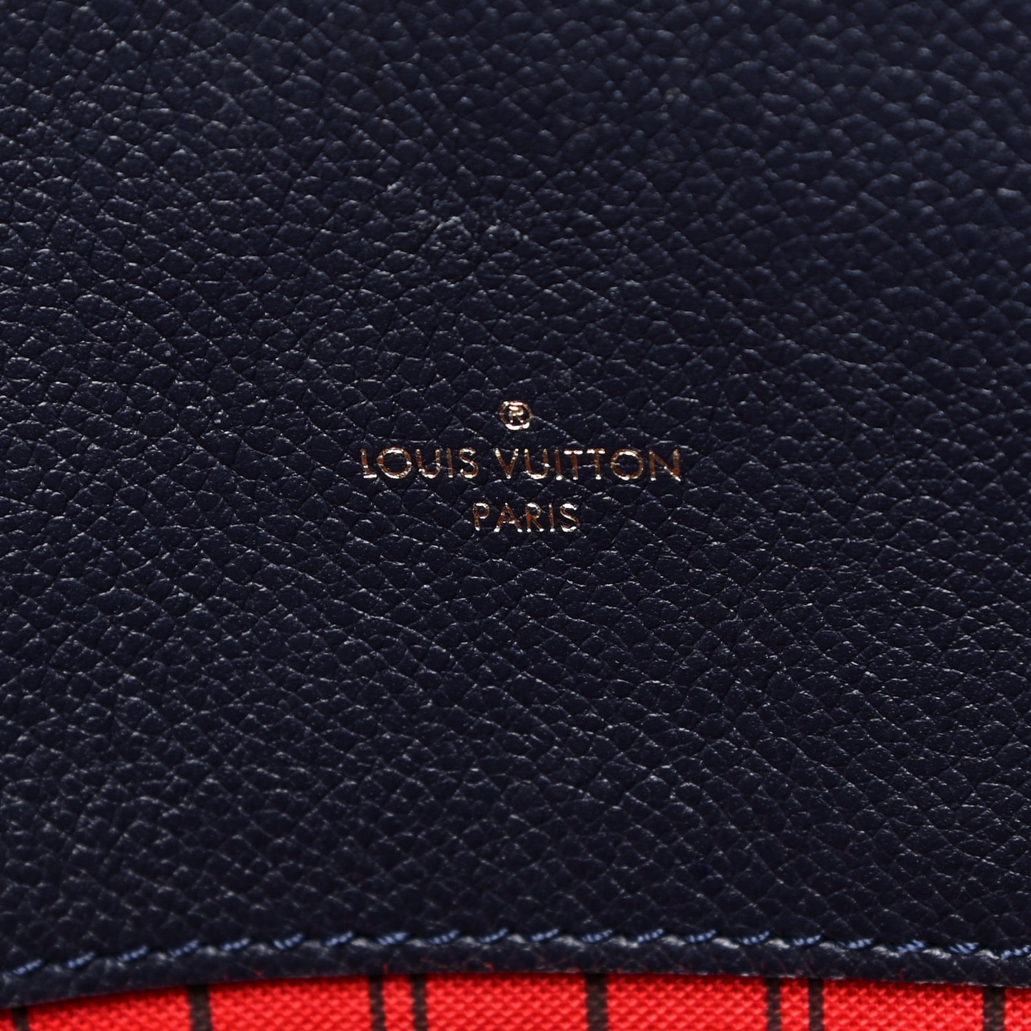 Empreinte Melie Marine Rouge