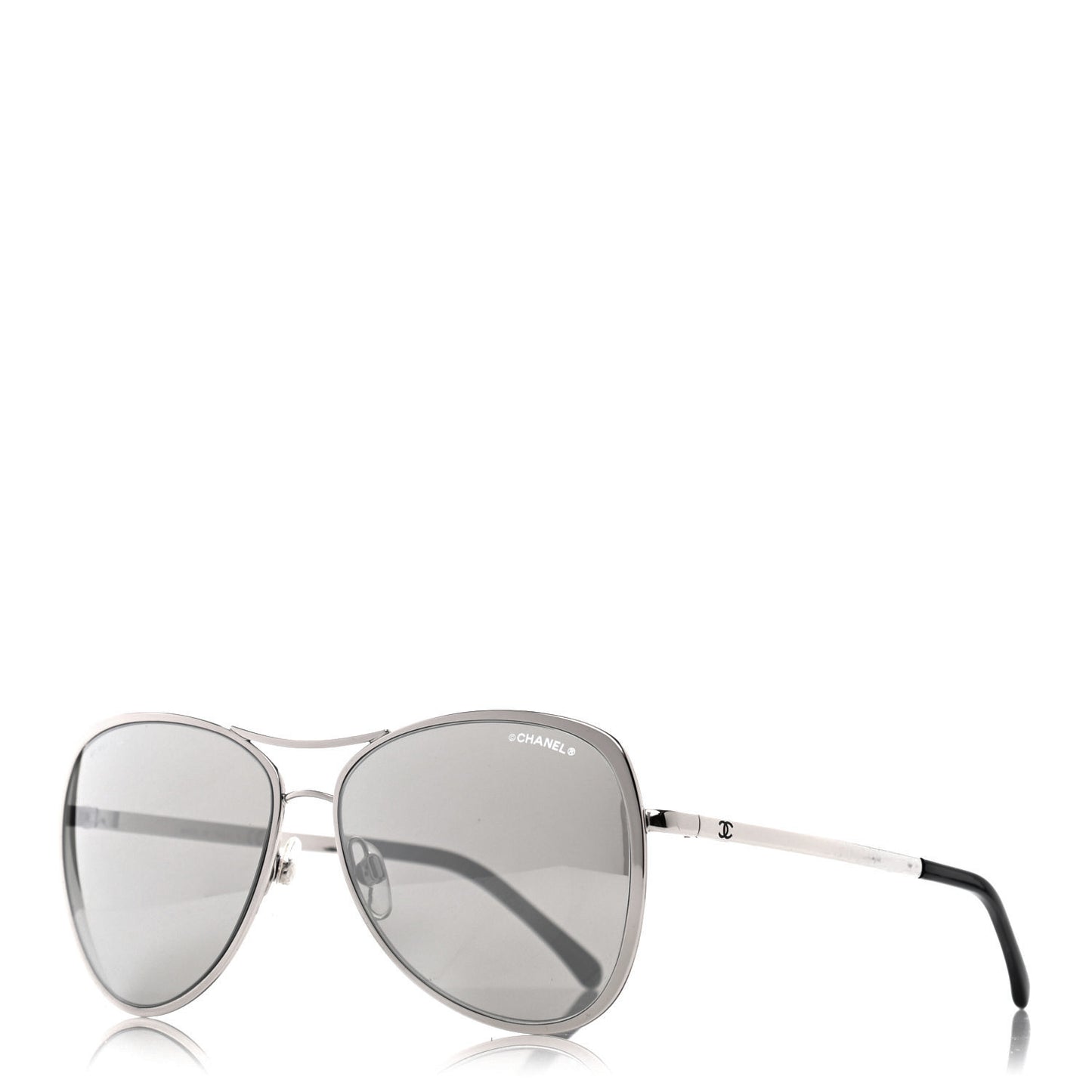 Mirrored Pilot Summer Sunglasses 4223 Silver