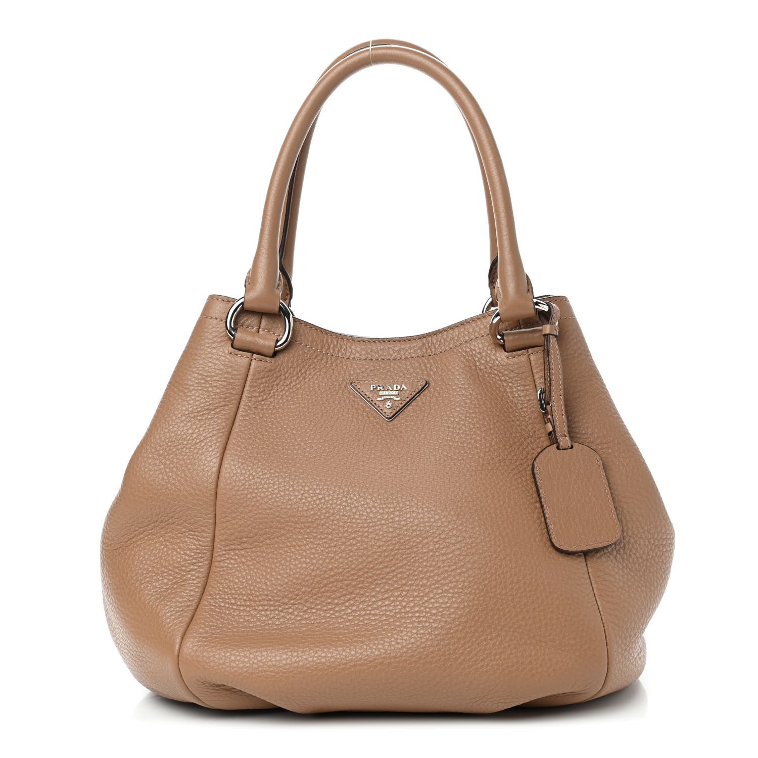 Prada Vitello Daino Tote Caramel 1 of 8