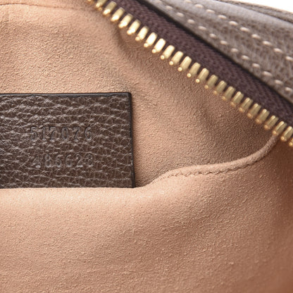 Gucci GG Supreme Monogram Web Small Ophidia Belt Bag 75 30 Dark Brown 7 of 9