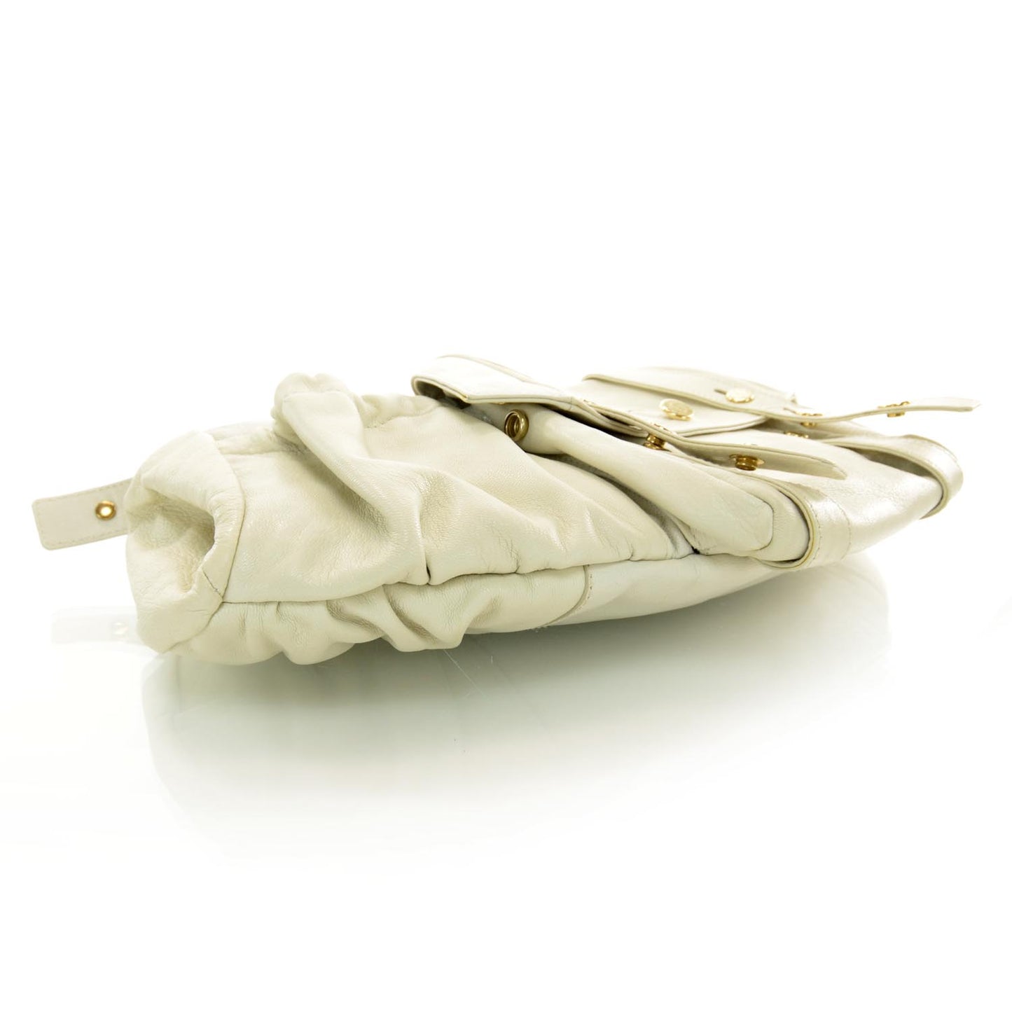 Leather Mala Mala Horn Bag