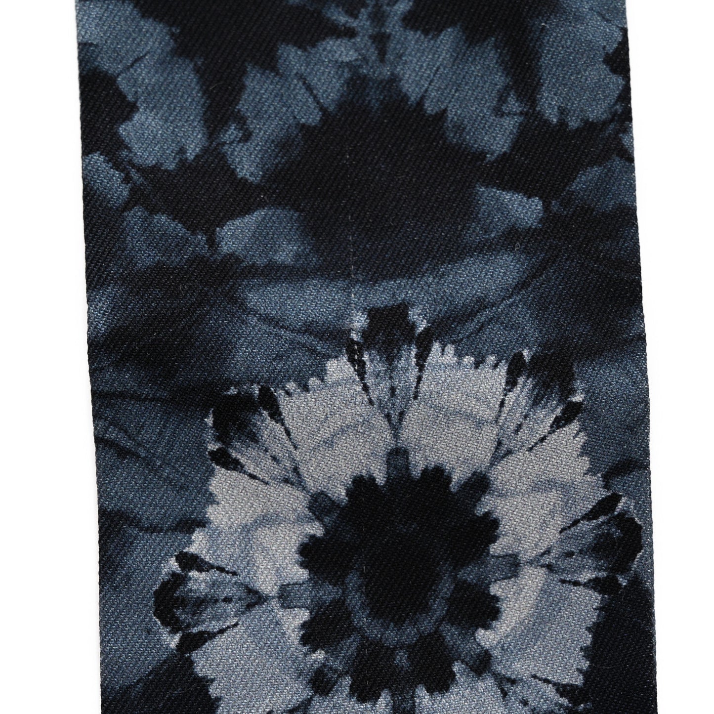 Silk Kaleidioroscopic Mitzah Scarf Blue