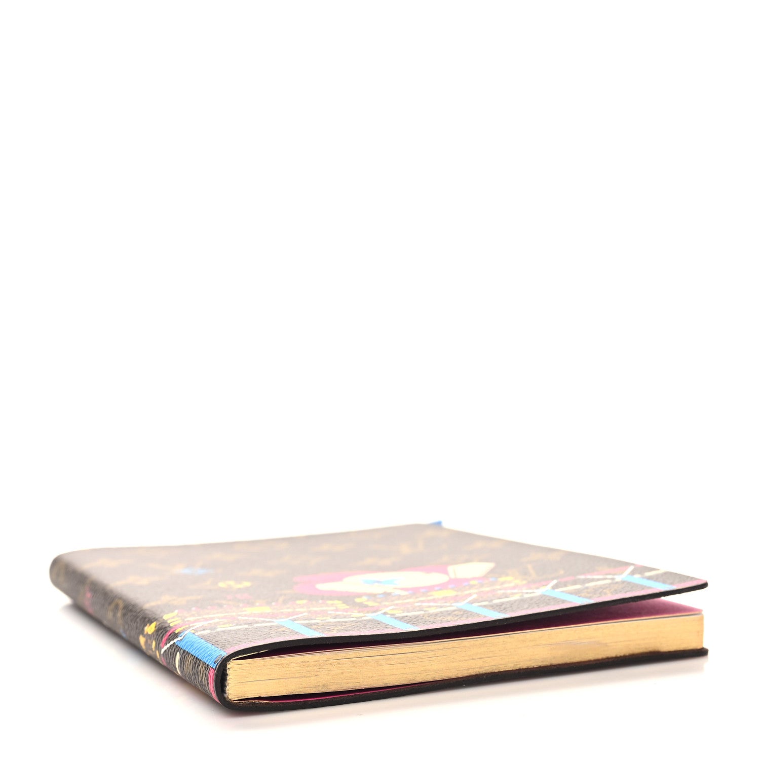 Louis Vuitton Monogram 2020 Christmas Animation Roller Coaster Notebook MM Pivoine 5 of 10