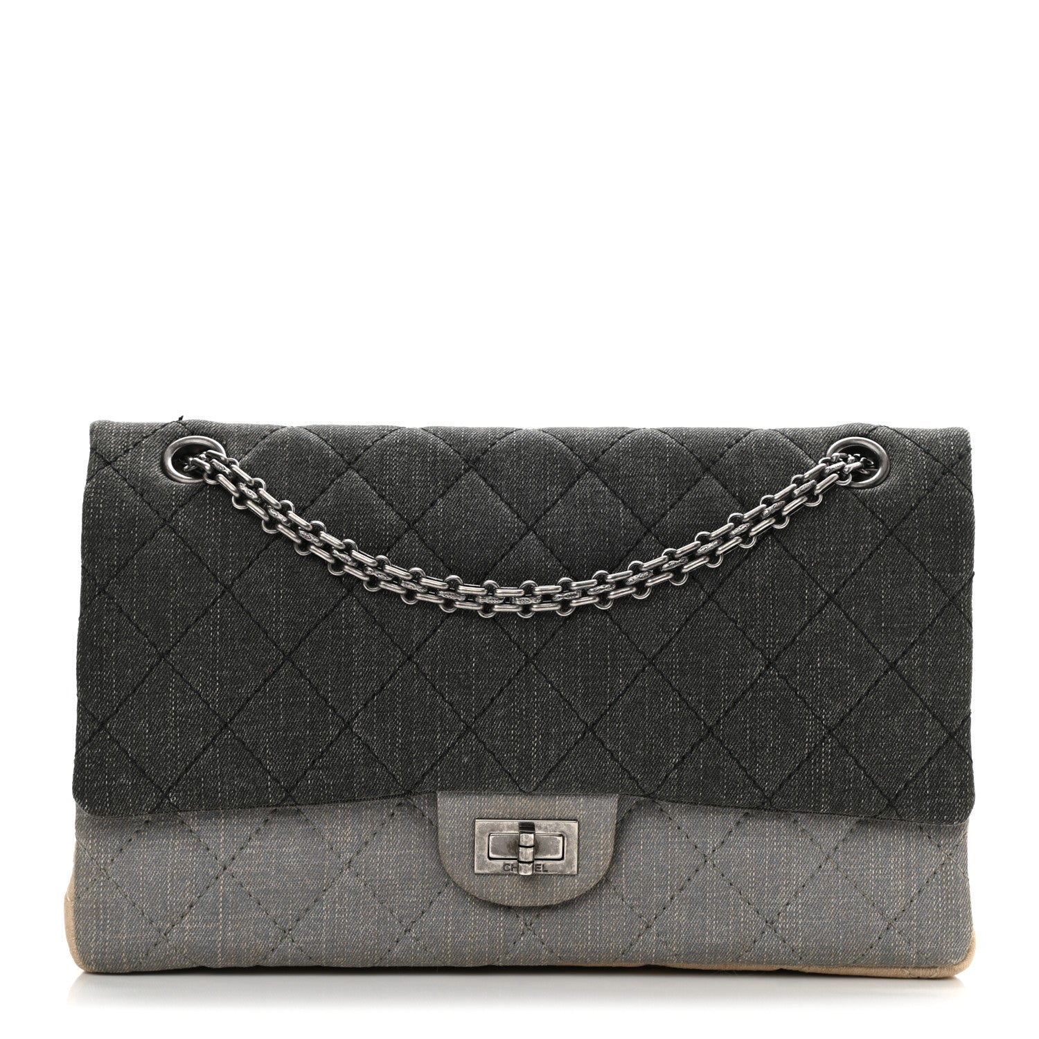 Chanel Denim Tri-Color 2.55 Reissue 255 Flap Multicolor 1 of 13