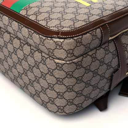 Gucci GG Supreme Monogram Azalea Calfskin Fake/Not Retro Interlocking G Day Backpack Beige Ebony Brown Sugar 9 of 10