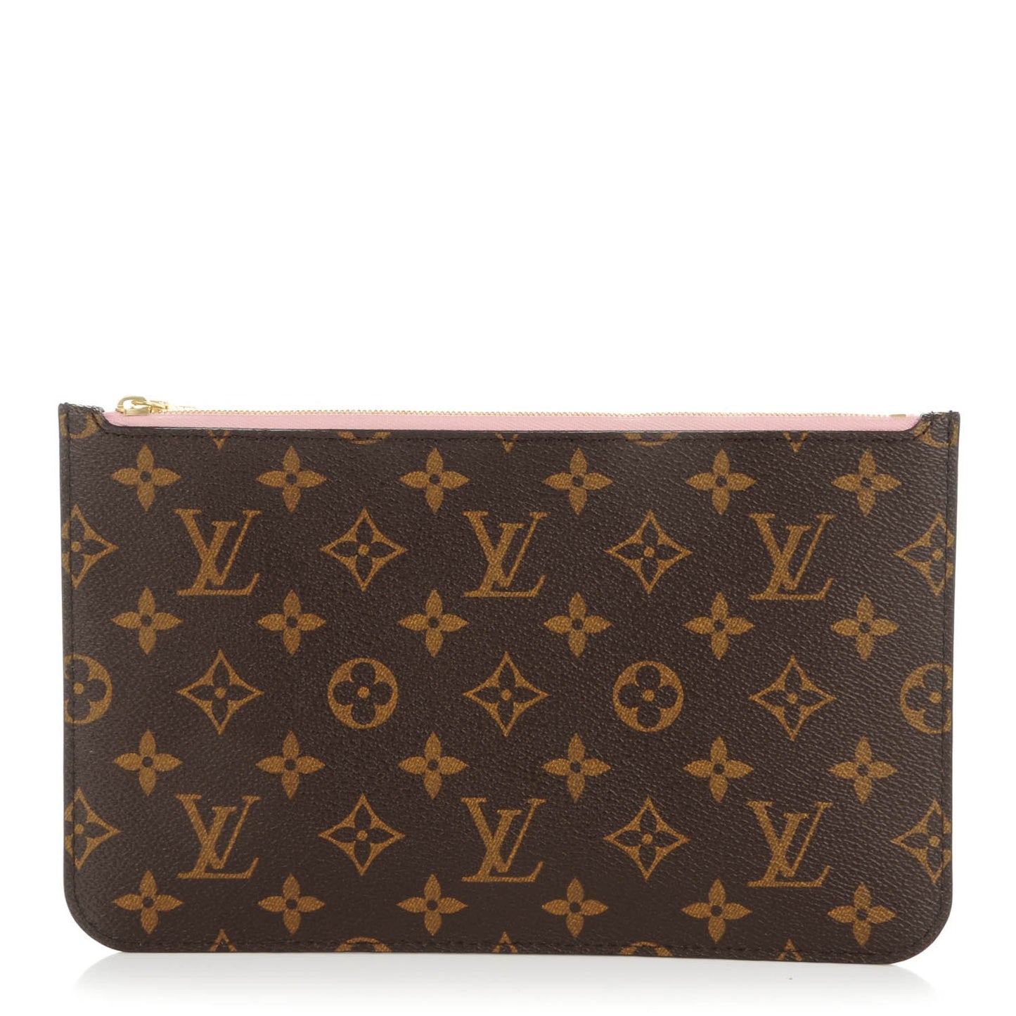 Monogram Neverfull MM GM Pochette Rose Ballerine