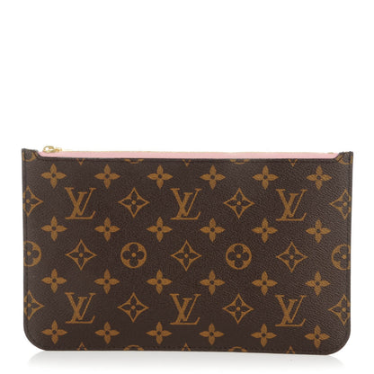 Louis Vuitton Monogram Neverfull MM GM Pochette Rose Ballerine 1 of 6