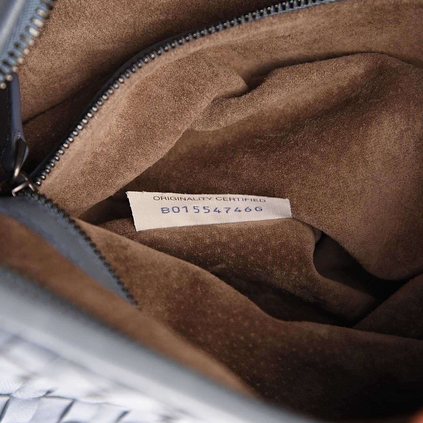 Nappa Intrecciato Large Belly Veneta Hobo Krim